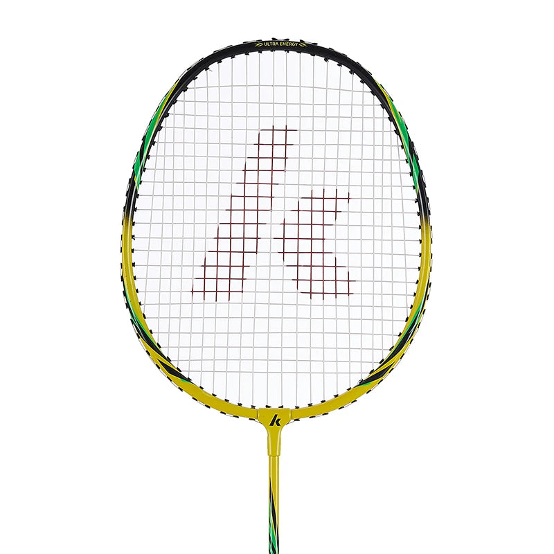 Kawasaki 1 Pair Of Badminton Racket 1U Aluminum Alloy Frame Badminton Racquet With String For Outdoor Entertainment UP-0182