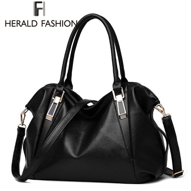 Female PU Leather Handbags/ Portable Shoulder Office Bag /Totes