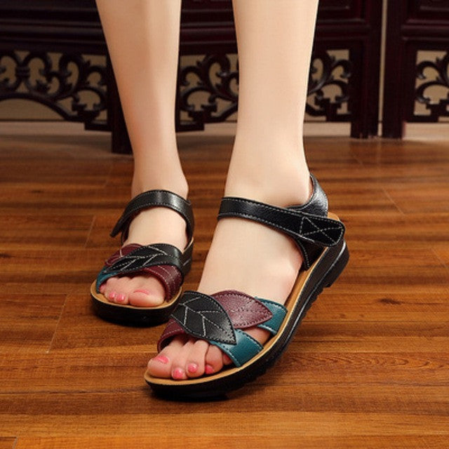 Summer flat comfortable soft bottom anti-skid Woman sandals